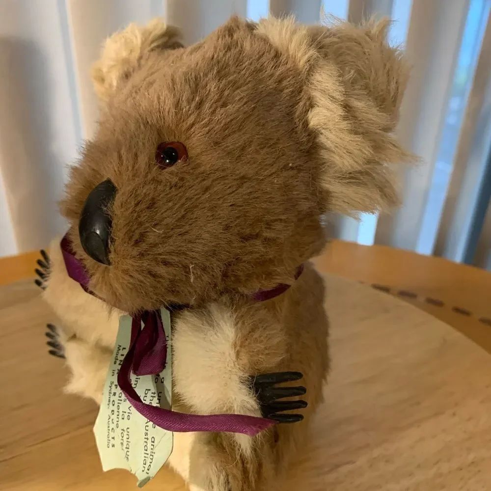 Lina Products Koala Bears Vintage 2 With Attached Tags Set 3 Australia Native - Picture 9 of 16